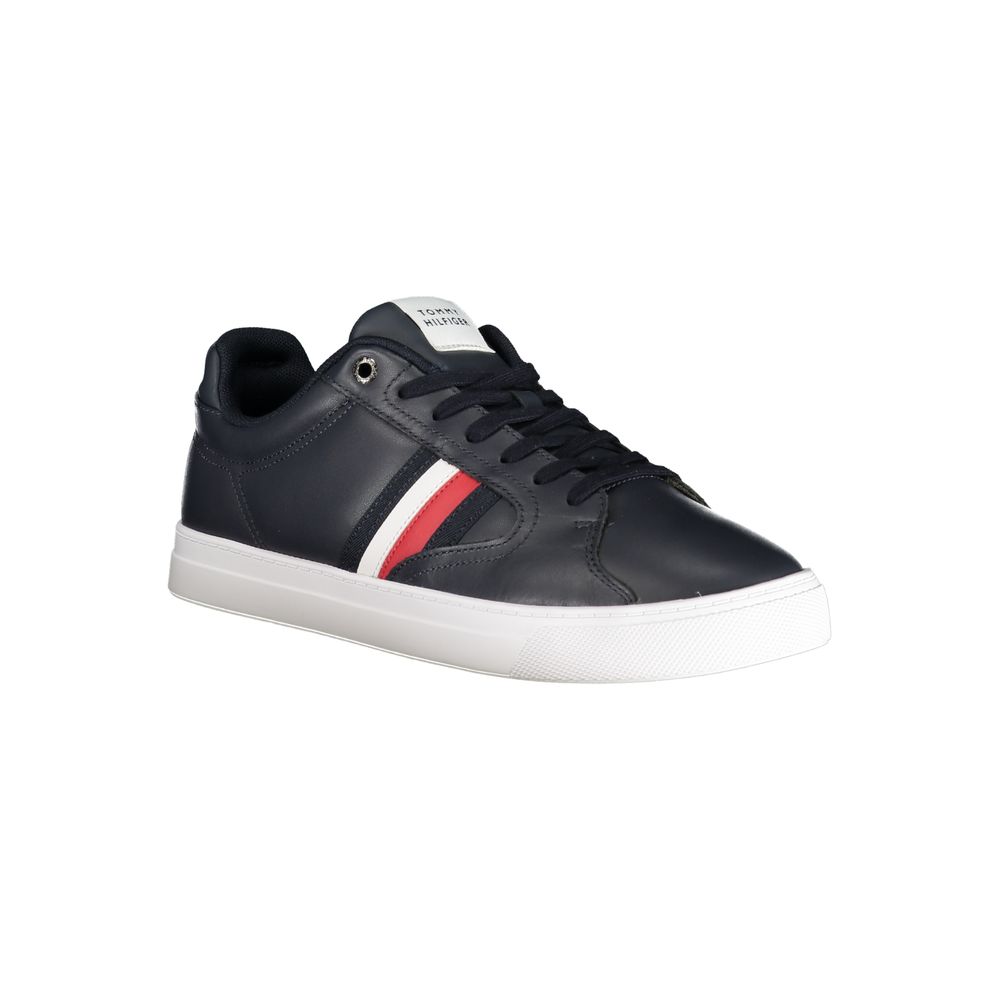 Tommy Hilfiger Blue Polyester Men Sneaker - ClickThatClicks 