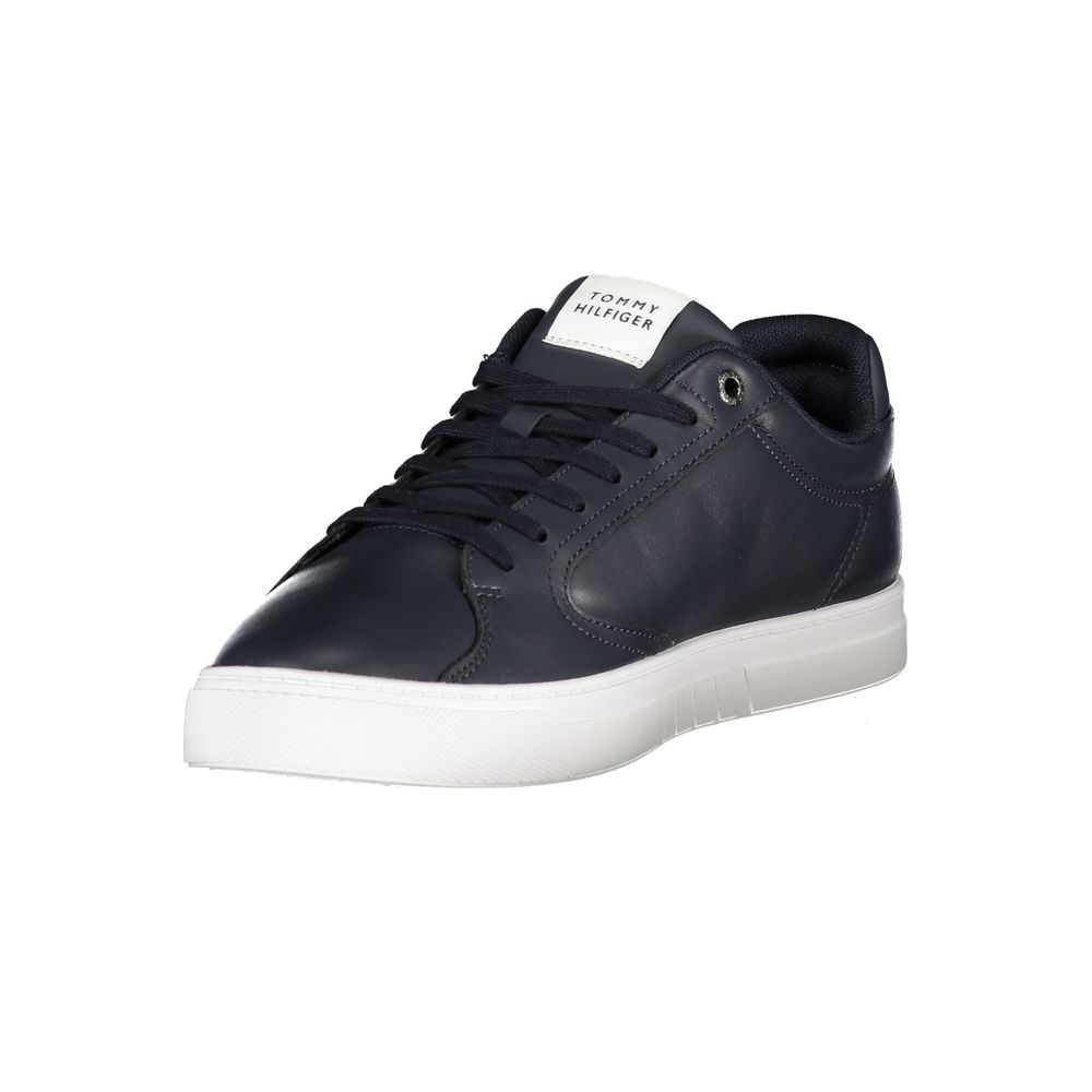 Tommy Hilfiger Blue Polyester Men Sneaker - ClickThatClicks 