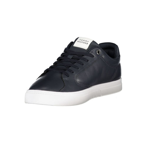 Tommy Hilfiger Blue Polyester Men Sneaker - ClickThatClicks 