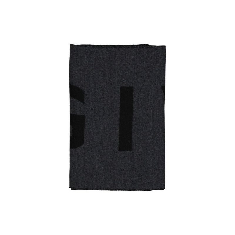 Givenchy Gray Virgin Wool Scarf