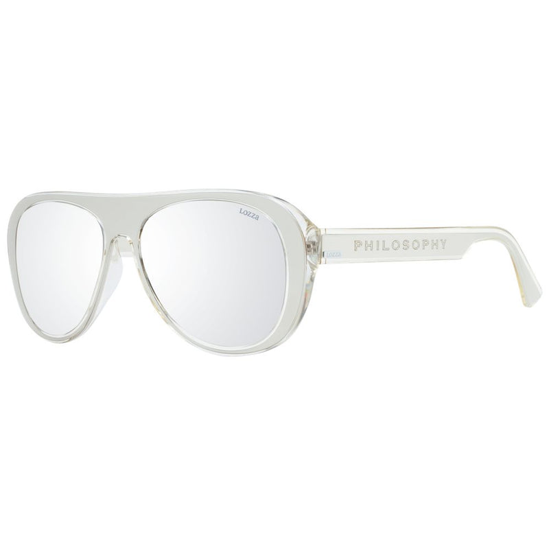 Lozza Silver Acetate & Plastic Sunglasses