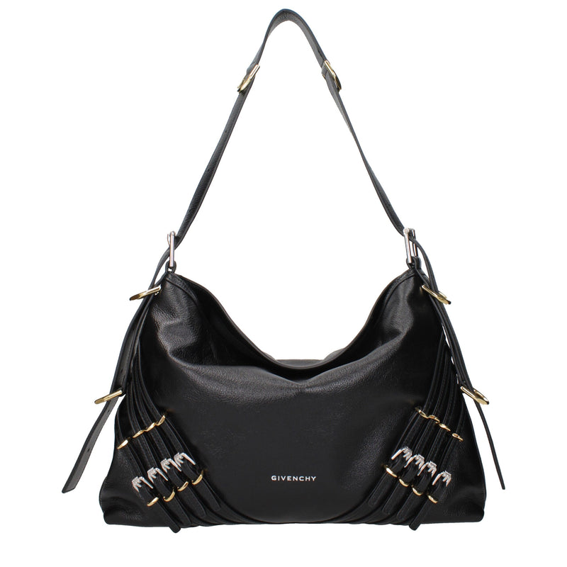 Givenchy Black Leather Shoulder Bag