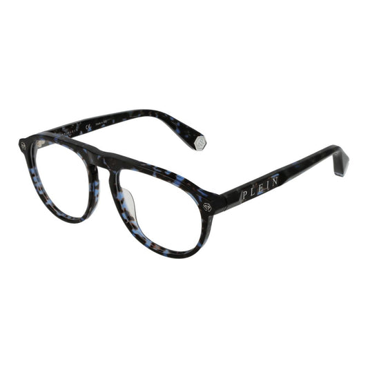 Philipp Plein Blue Cellulose Acetate Glasses (Frames) - ClickThatClicks 