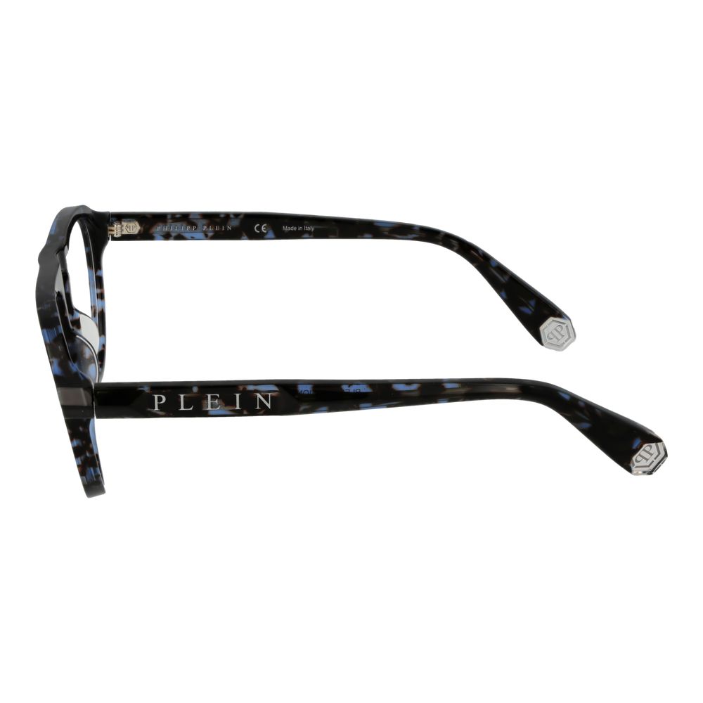 Philipp Plein Blue Cellulose Acetate Glasses (Frames) - ClickThatClicks 