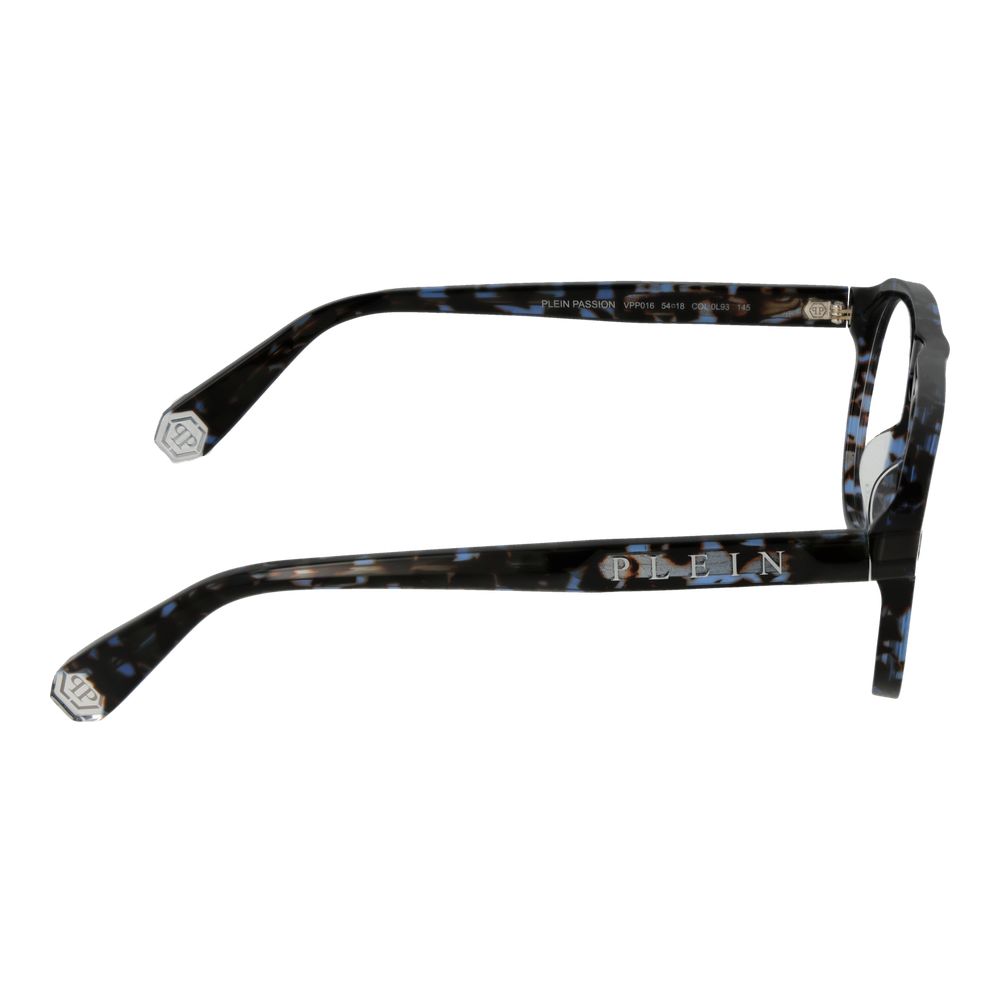 Philipp Plein Blue Cellulose Acetate Glasses (Frames) - ClickThatClicks 