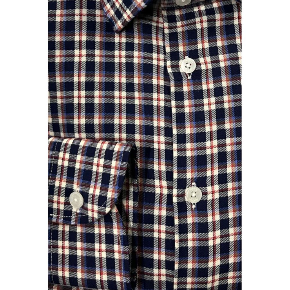 Baldinini Trend Multicolor Cotton Men Shirt - ClickThatClicks 