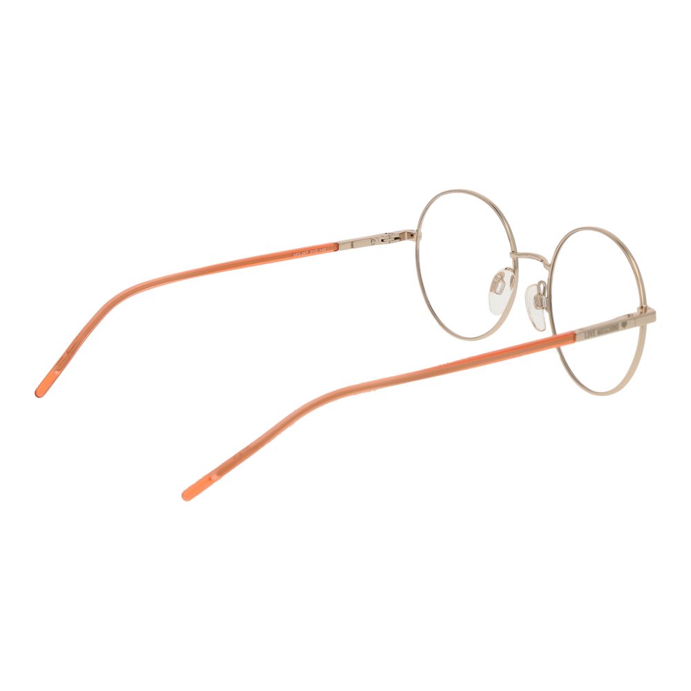 Love Moschino Gold Metal & Plastic Glasses (Frames) - ClickThatClicks 