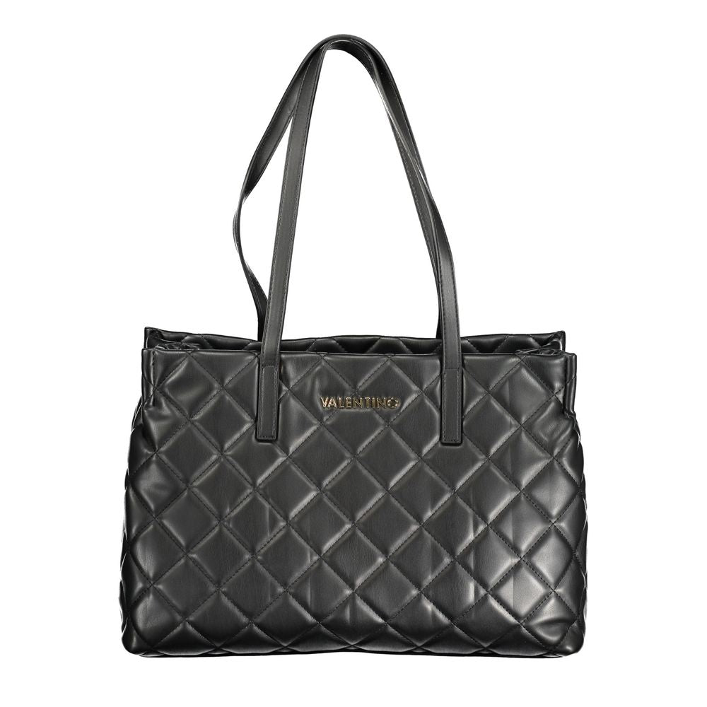 Mario Valentino Nero Poliuretano Women Handbag - ClickThatClicks 