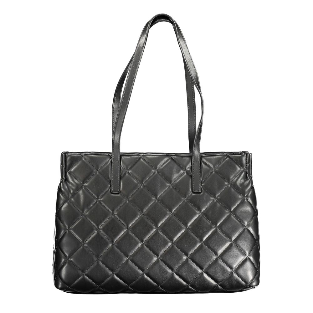Mario Valentino Nero Poliuretano Women Handbag - ClickThatClicks 
