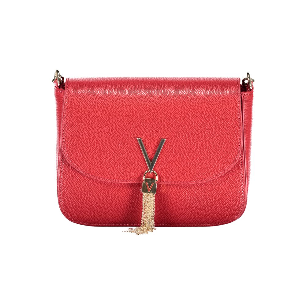 Mario Valentino Rosso Poliuretano Women Handbag - ClickThatClicks 