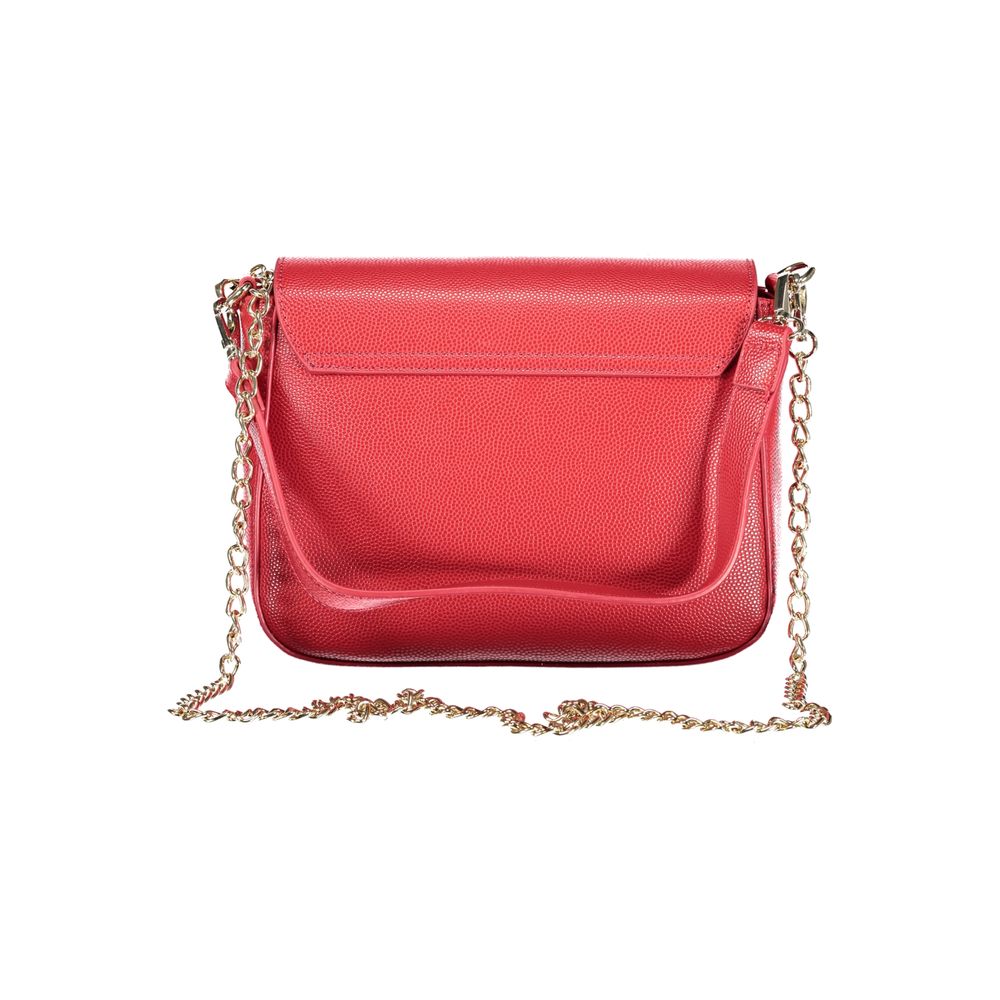 Mario Valentino Rosso Poliuretano Women Handbag - ClickThatClicks 