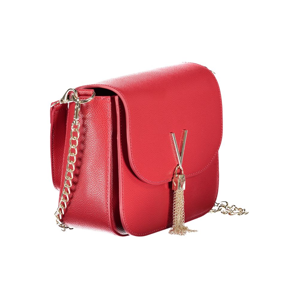 Mario Valentino Rosso Poliuretano Women Handbag - ClickThatClicks 