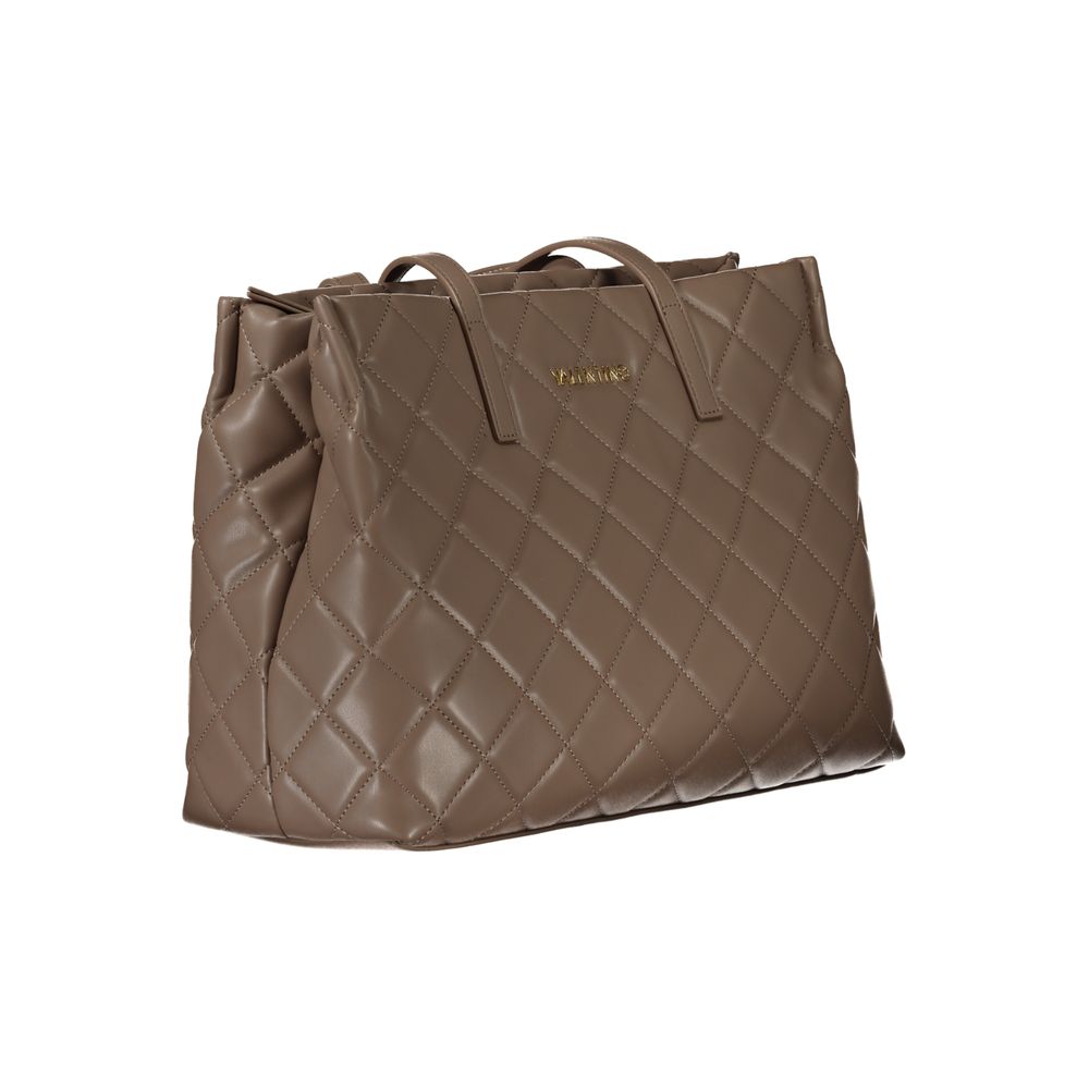 Mario Valentino Marrone Poliuretano Woman Shoulder Bag - ClickThatClicks 
