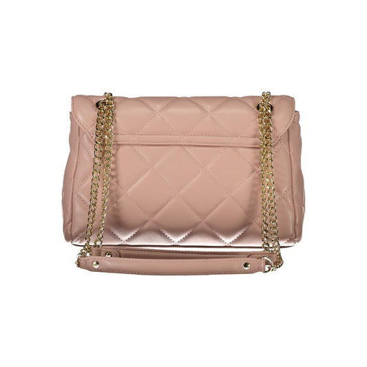 Mario Valentino Rosa Polyurethane Women Shoulder Bag - ClickThatClicks 