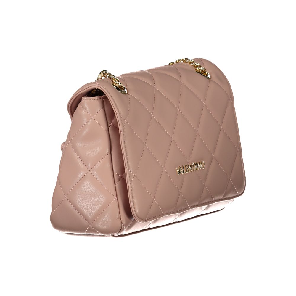 Mario Valentino Rosa Polyurethane Women Shoulder Bag - ClickThatClicks 