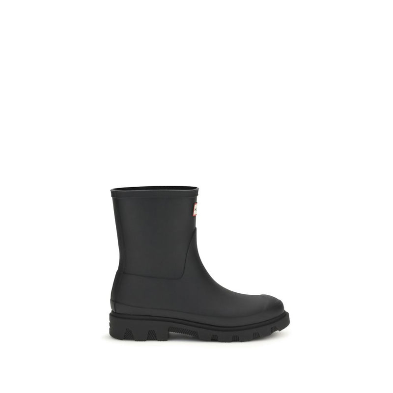Hunter Black Rubber Rain Boots