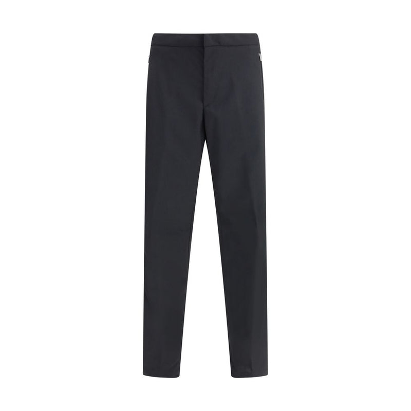 LAMINAR Black Polyester Dress Pants