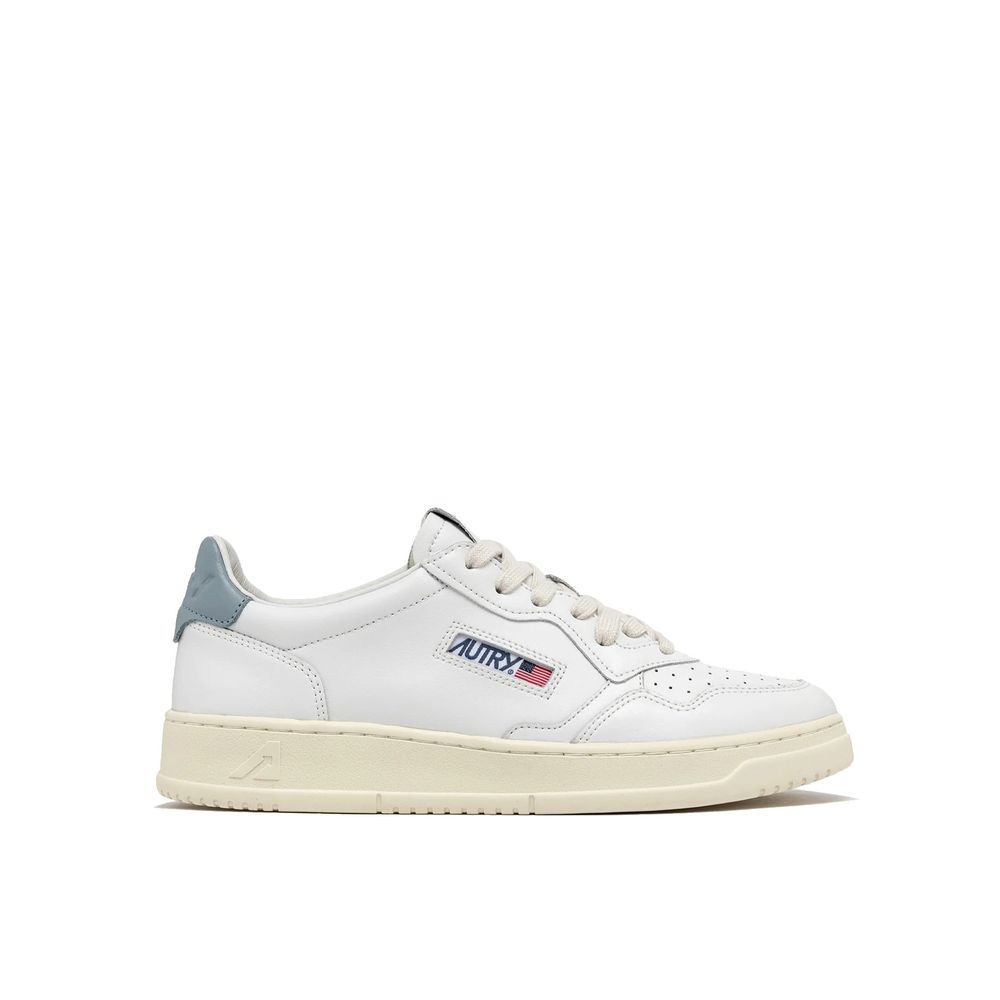 Autry White Leather Sneakers
