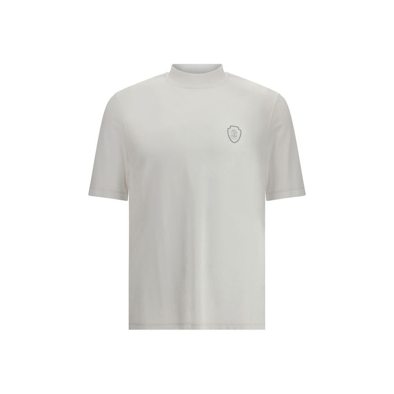 Brunello Cucinelli White Polyamide T-Shirt