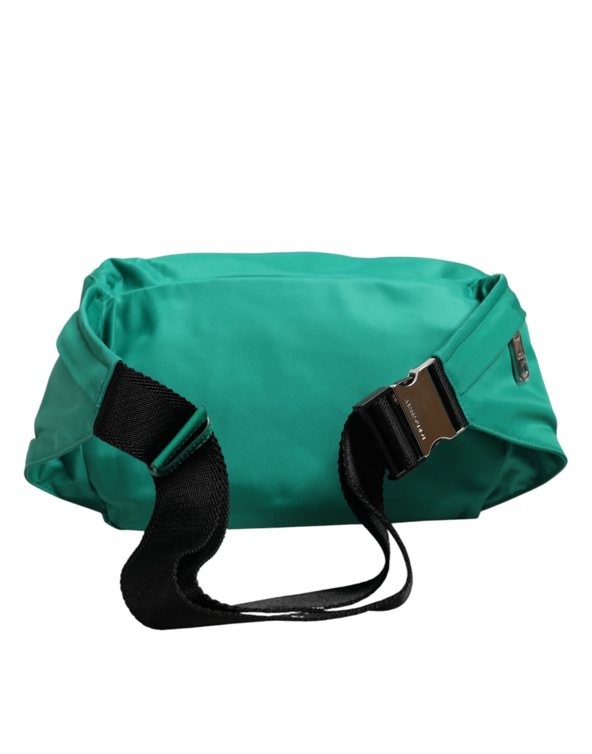Dolce & Gabbana Green Logo Plaque Nylon Waist Fanny Pack Men's Borse Bag - ClickThatClicks 