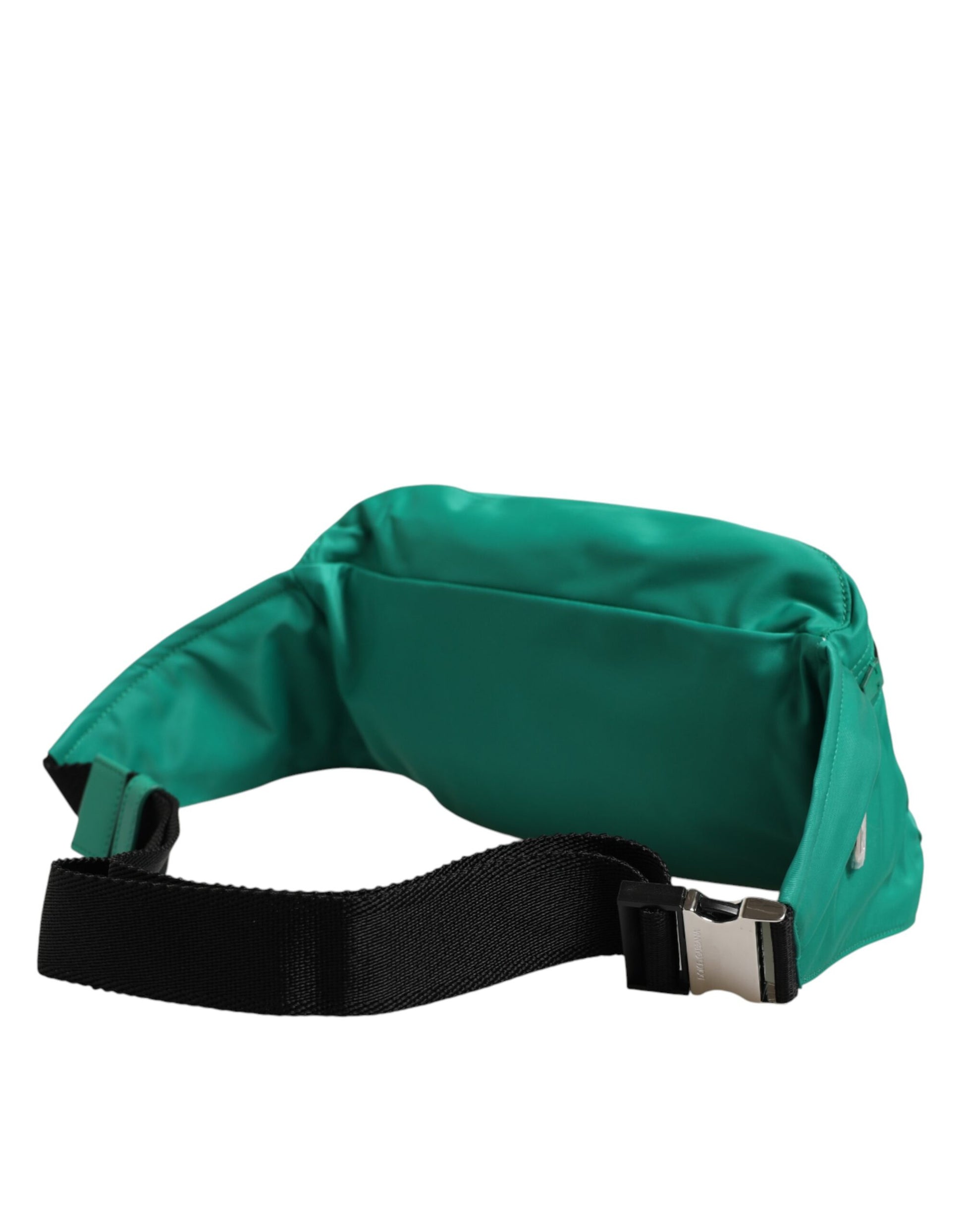 Dolce & Gabbana Green Logo Plaque Nylon Waist Fanny Pack Men's Borse Bag - ClickThatClicks 