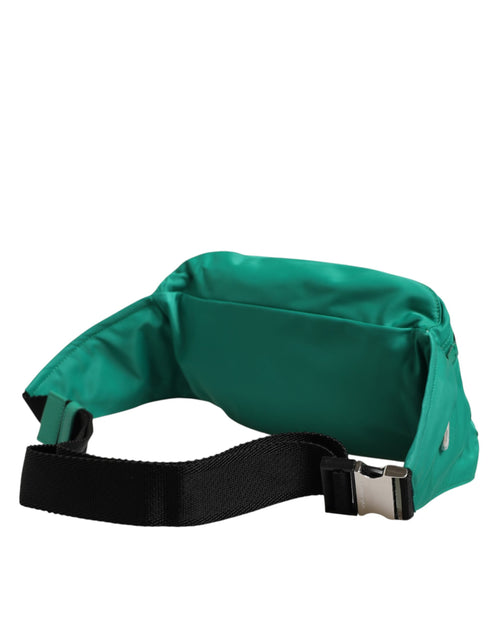 Dolce & Gabbana Green Logo Plaque Nylon Waist Fanny Pack Men's Borse Bag - ClickThatClicks 