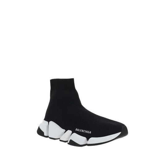 Balenciaga Black Polyester Athletic Sneakers - ClickThatClicks 
