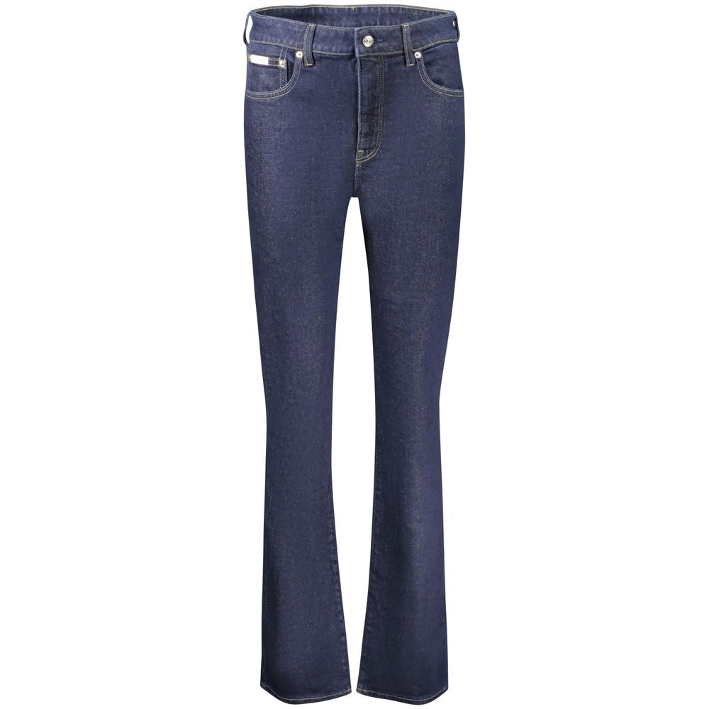 Calvin Klein Blu Cotton Women Jeans - ClickThatClicks 