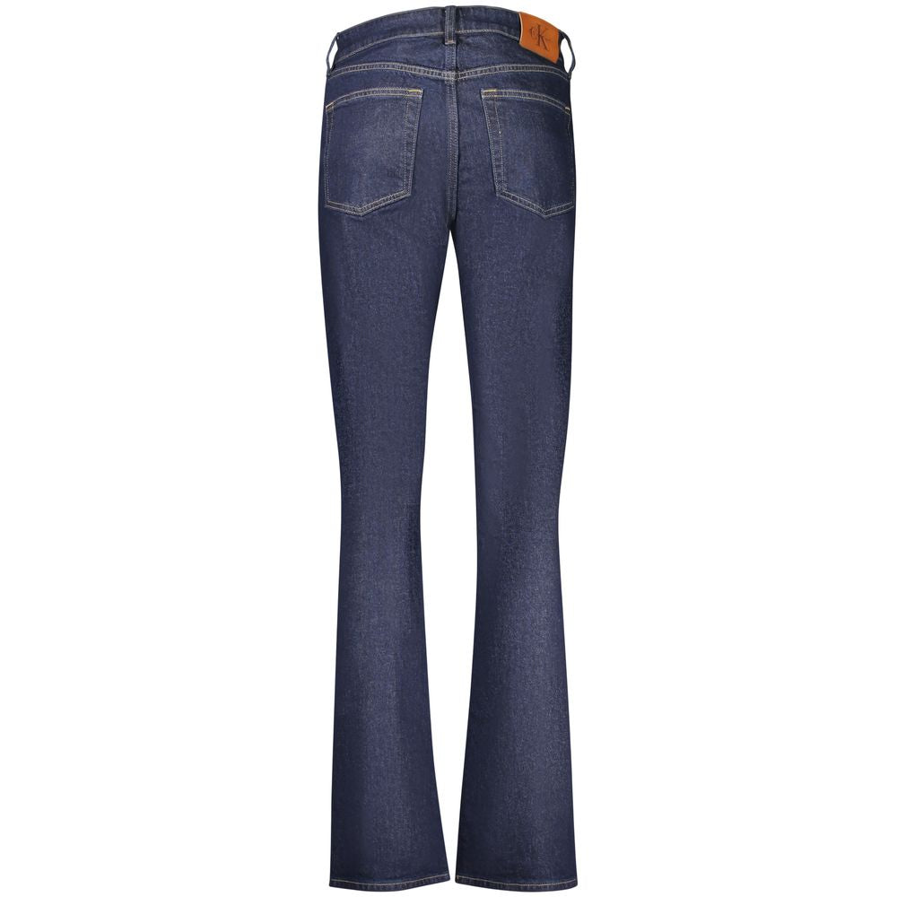 Calvin Klein Blu Cotton Women Jeans - ClickThatClicks 