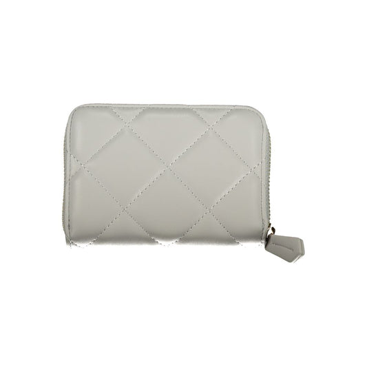 Mario Valentino Gray Polyurethane Women's Wallet