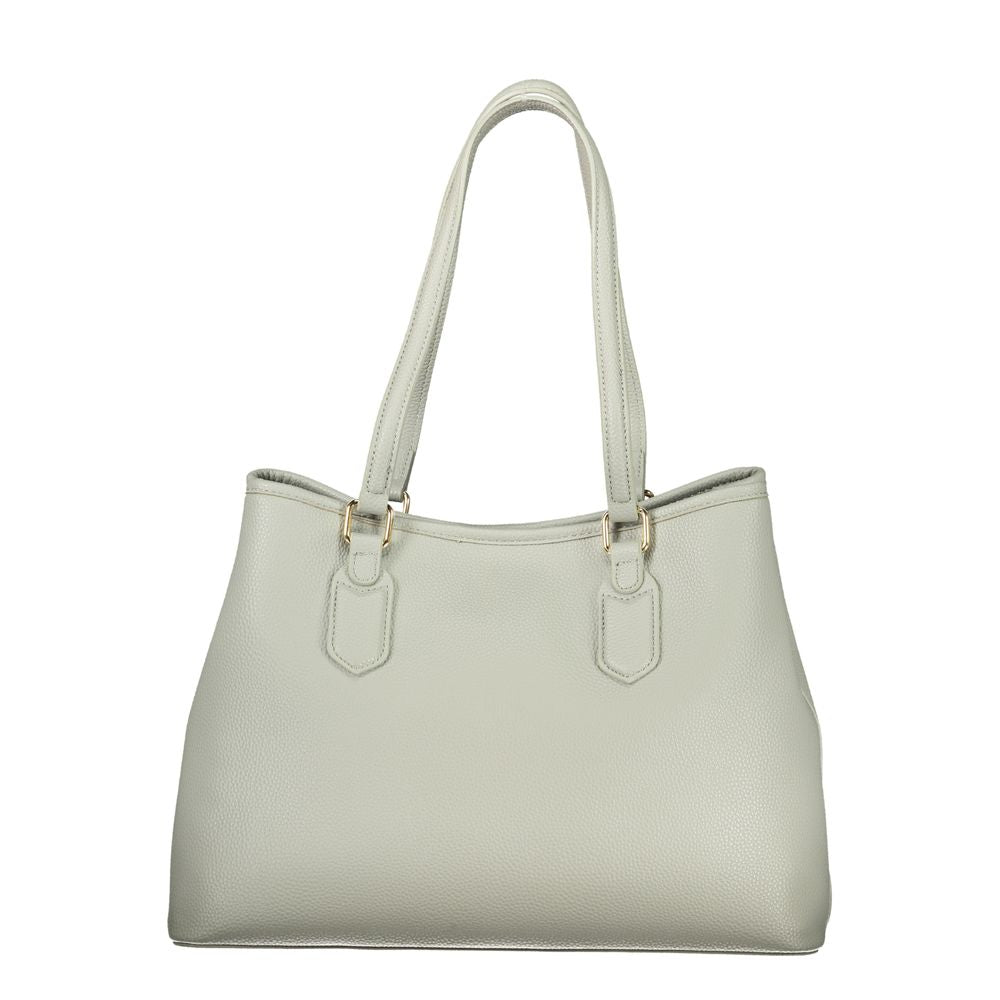 Mario Valentino Grigio Poliuretano Woman Handbag - ClickThatClicks 