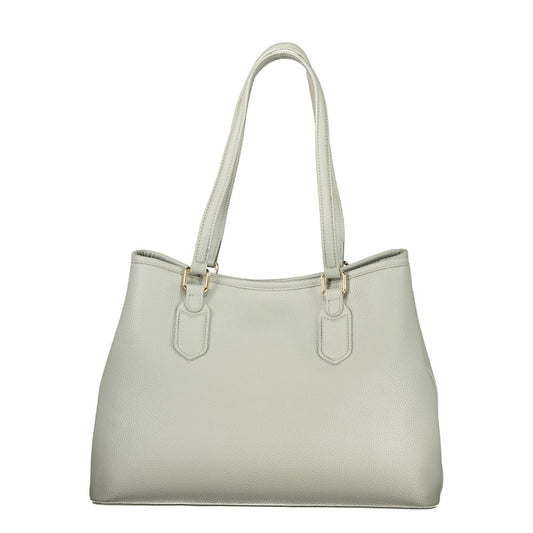 Mario Valentino Grigio Poliuretano Woman Handbag - ClickThatClicks 
