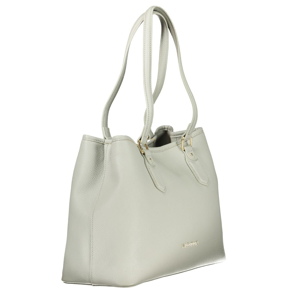 Mario Valentino Grigio Poliuretano Woman Handbag - ClickThatClicks 