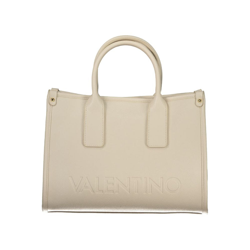 Mario Valentino Beige Polyethylene Handbag
