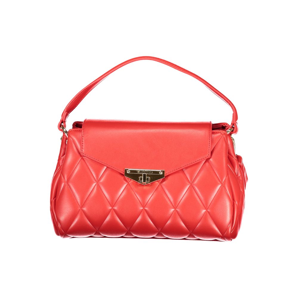 Mario Valentino Rosso Polyurethane Women Handbag - ClickThatClicks 