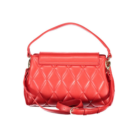 Mario Valentino Rosso Polyurethane Women Handbag - ClickThatClicks 