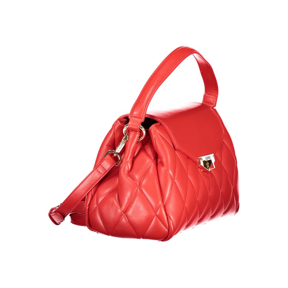 Mario Valentino Rosso Polyurethane Women Handbag - ClickThatClicks 
