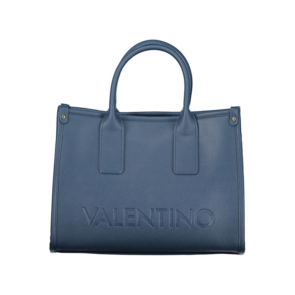 Mario Valentino Blu Polyurethane Women Handbag - ClickThatClicks 