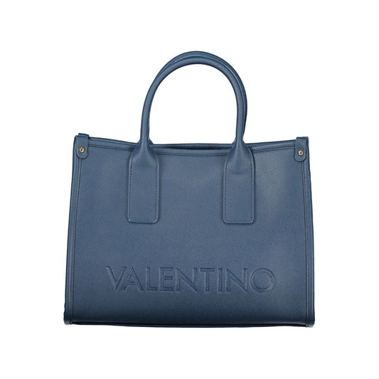 Mario Valentino Blu Polyurethane Women Handbag - ClickThatClicks 