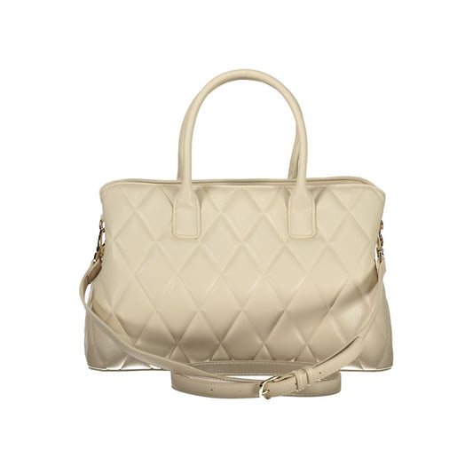 Mario Valentino Beige Polyurethane Women's Bag