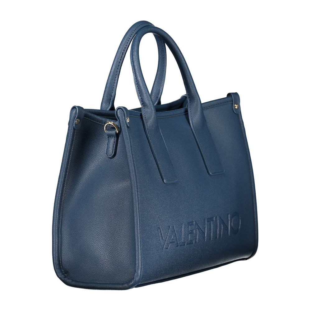 Mario Valentino Blu Polyurethane Women Handbag - ClickThatClicks 