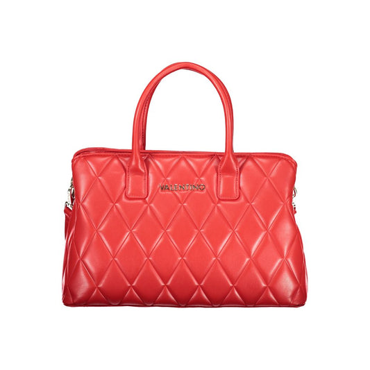 Mario Valentino Rosso Polyurethane Women Handbag - ClickThatClicks 
