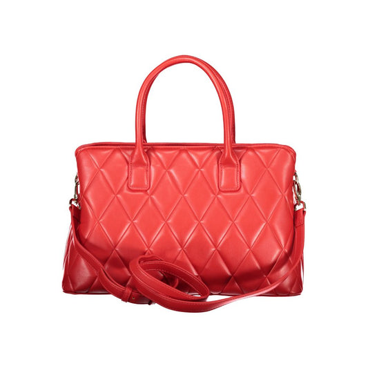 Mario Valentino Rosso Polyurethane Women Handbag - ClickThatClicks 