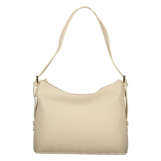 Mario Valentino Beige Polyurethane Women Handbag - ClickThatClicks 