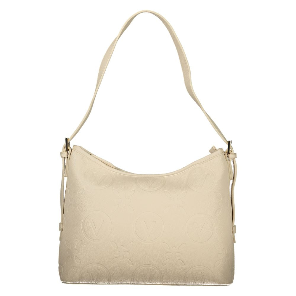 Mario Valentino Beige Polyurethane Women Handbag - ClickThatClicks 
