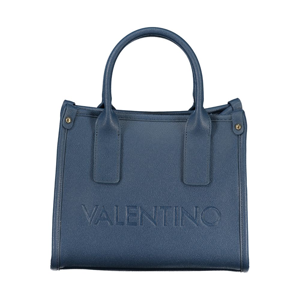 Mario Valentino Blu Polyurethane Women Handbag - ClickThatClicks 