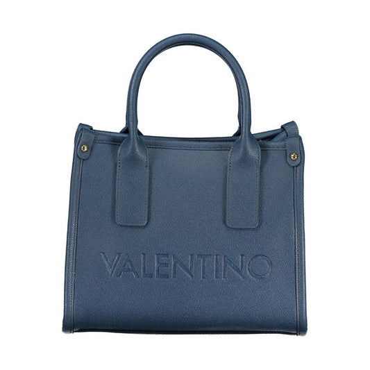Mario Valentino Blu Polyurethane Women Handbag - ClickThatClicks 