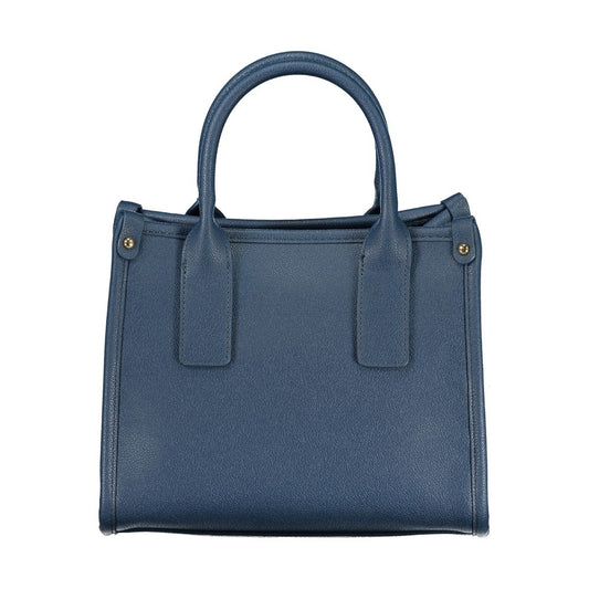 Mario Valentino Blu Polyurethane Women Handbag - ClickThatClicks 