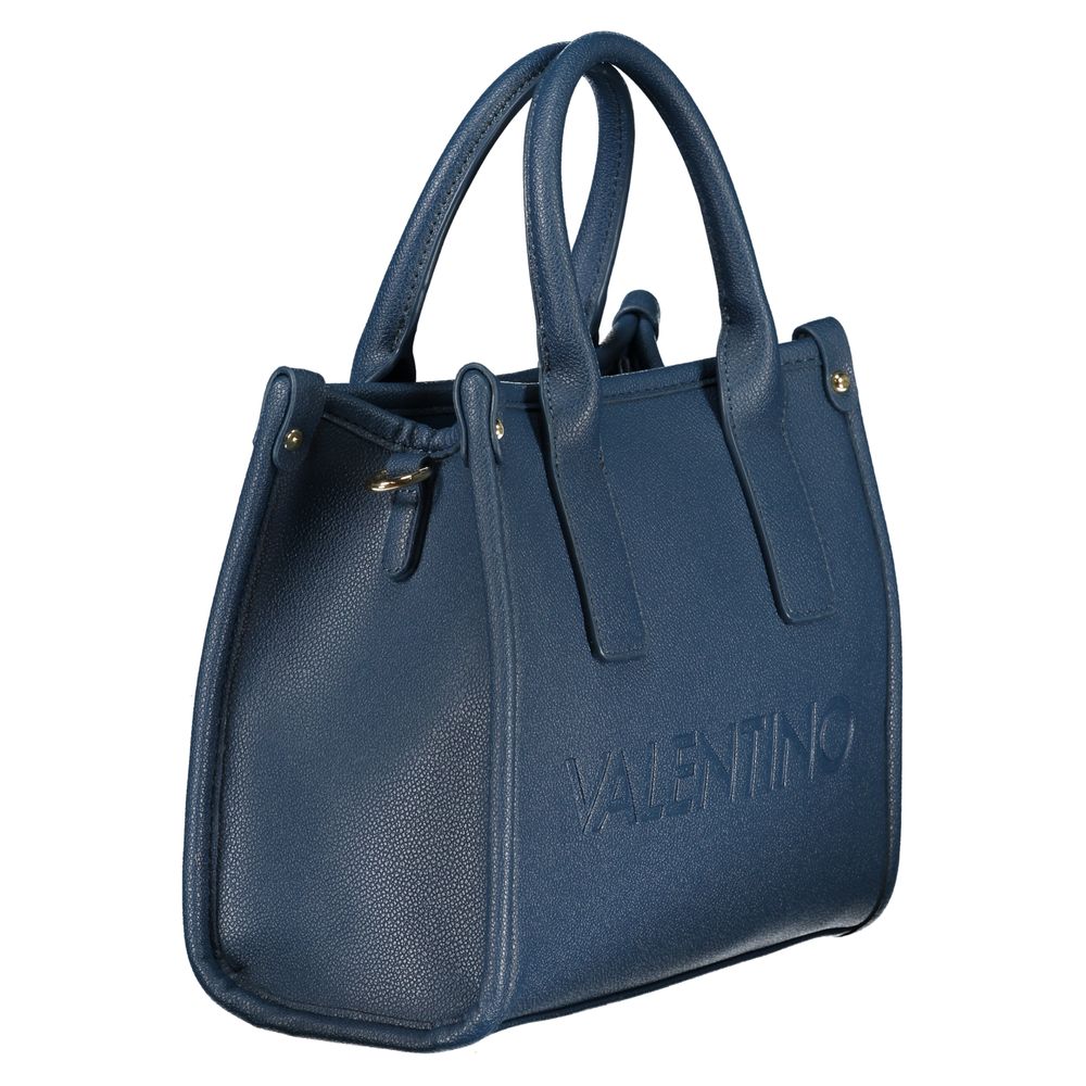 Mario Valentino Blu Polyurethane Women Handbag - ClickThatClicks 