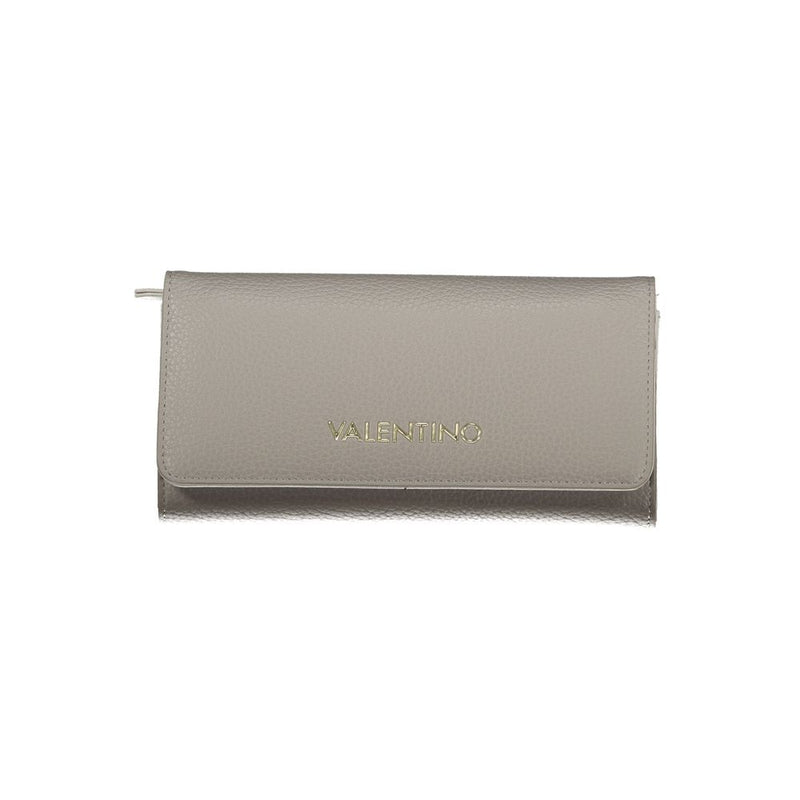 Mario Valentino Grigio Polyurethane Women Wallet